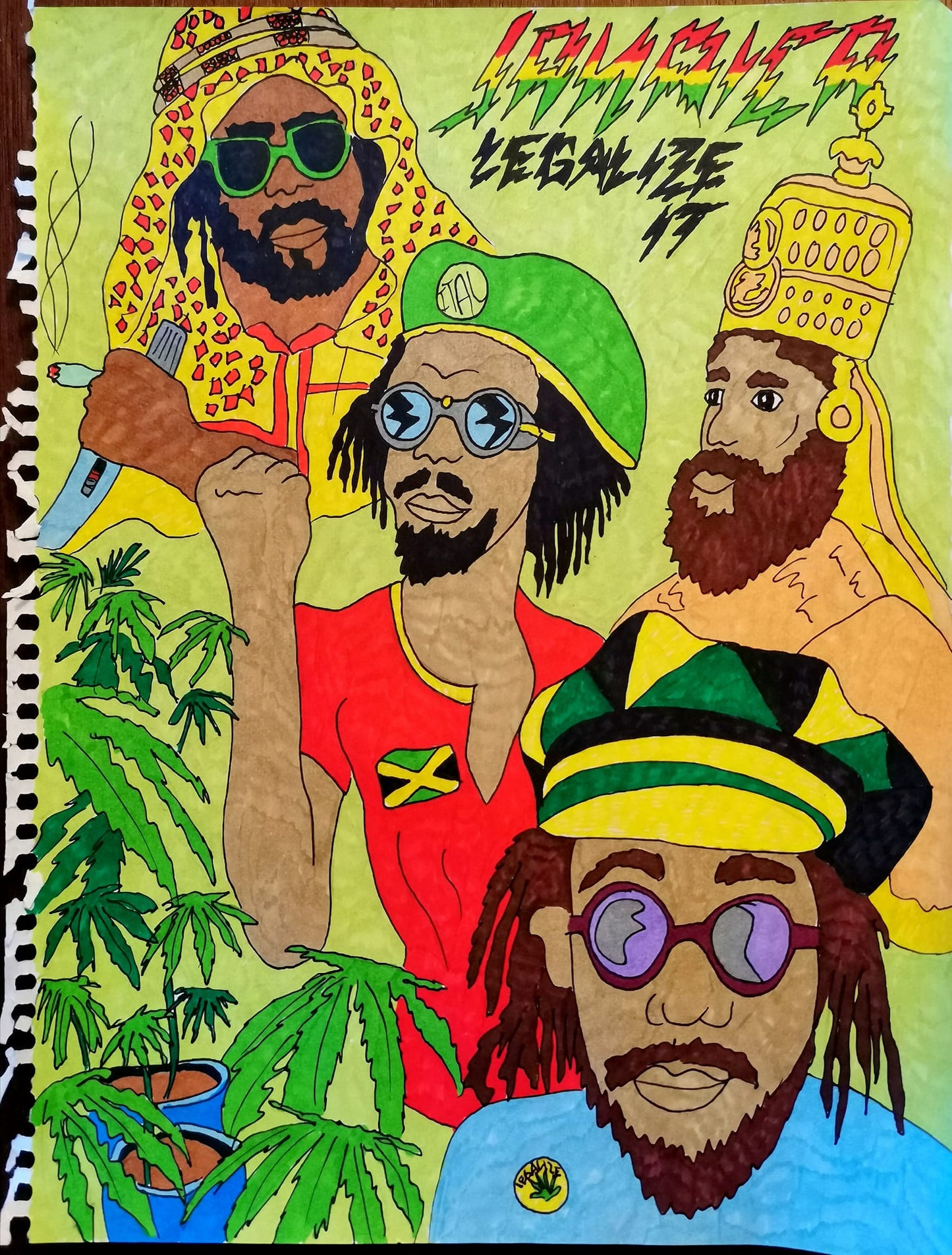 Poster PETER TOSH, Legalize It🔥