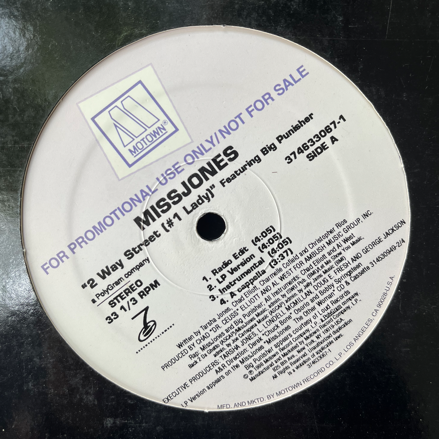 12"INCH MISS JONES