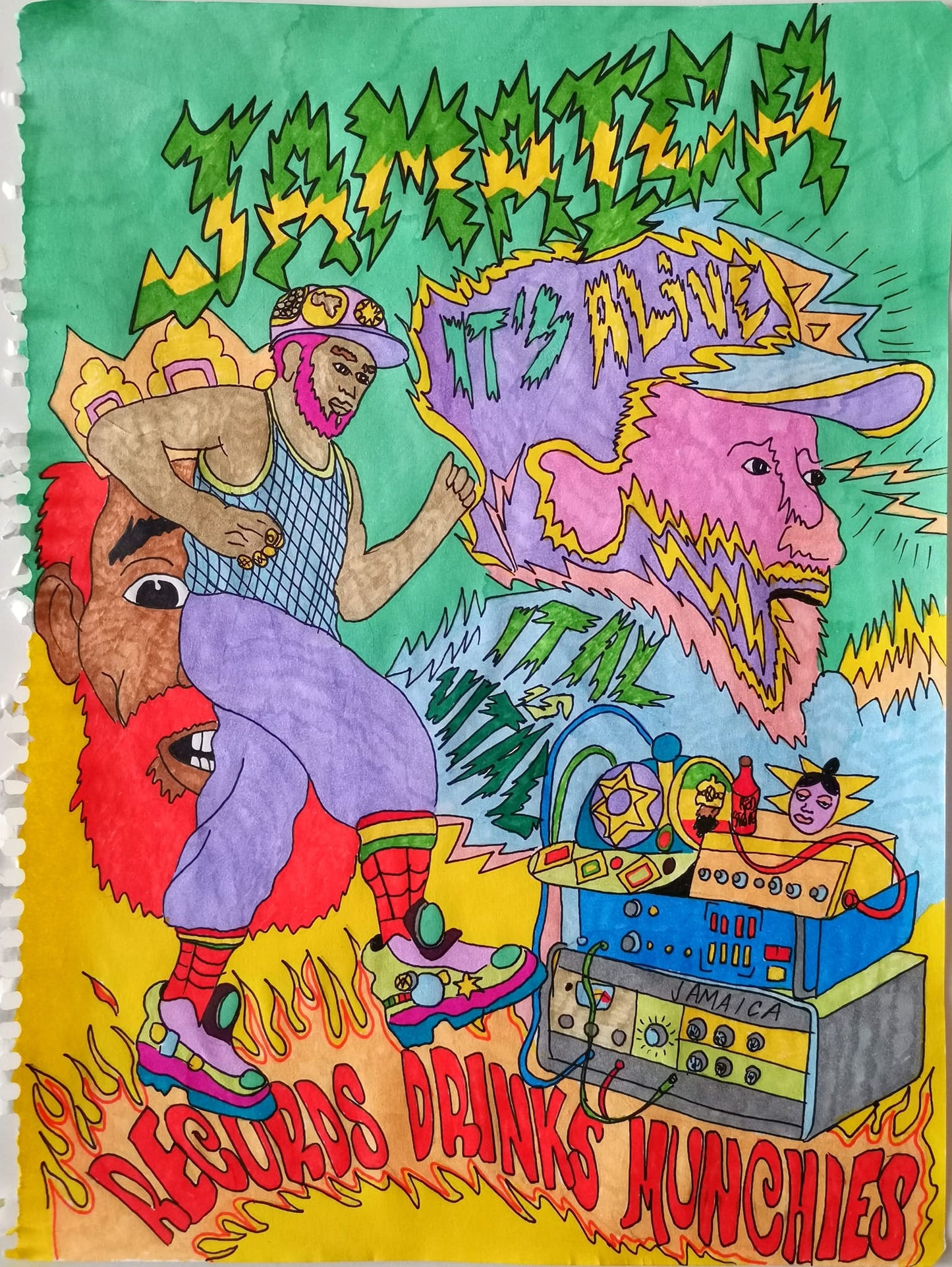 Poster JAMAICA ALIVE