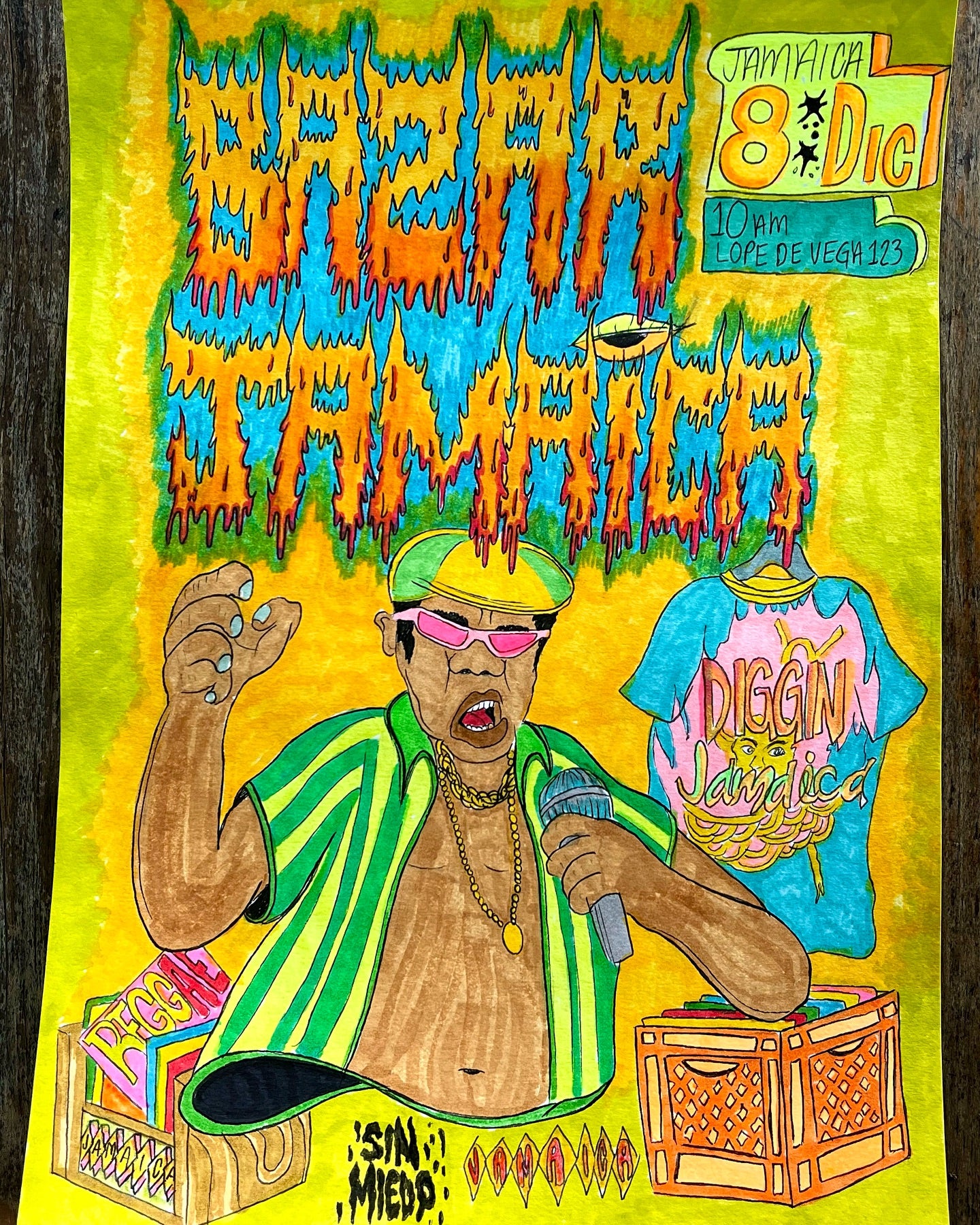 Poster "BAZAR JAMAICA"