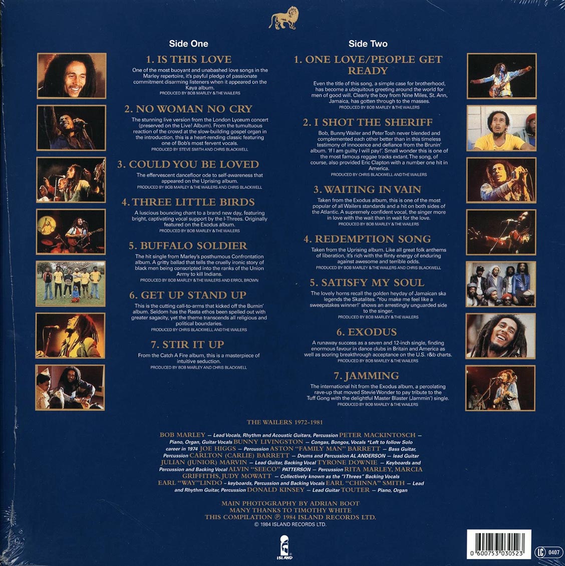 LP" LEGEND- Bob Marley