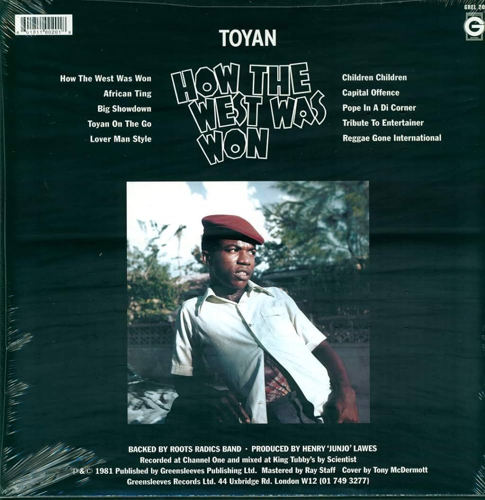 LP" TOYAN / How The West Was Won Mixed By The Scientist