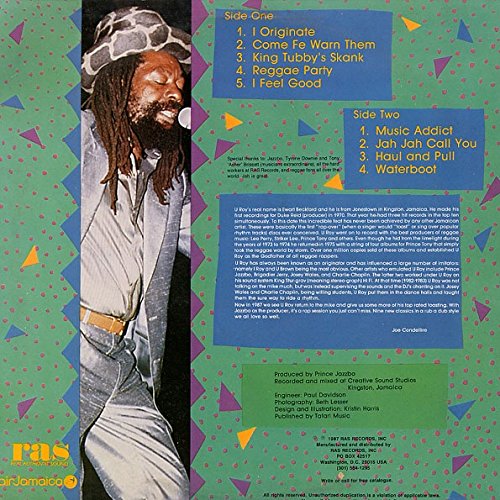 LP" U-ROY - Music Addict