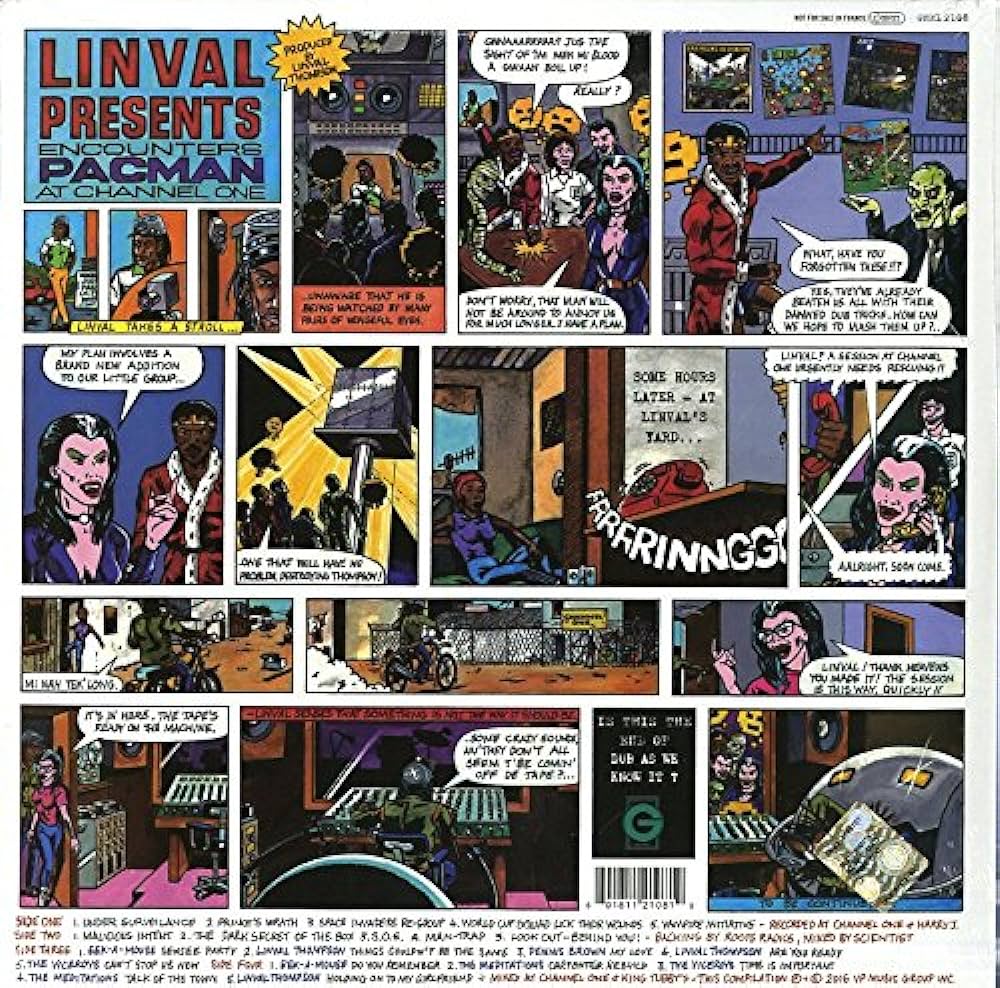 2LP" LINVAL THOMPSON / Encounters Pac-Man (Scientist)