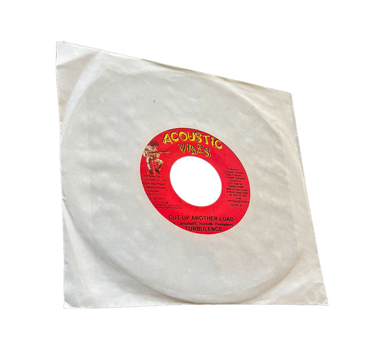 7" TURBULANCE / Cut Up Another Load