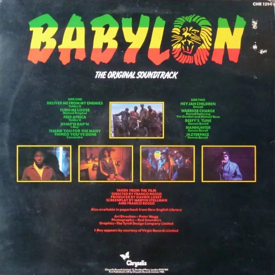 LP" BABYLON " The Original Soundtrack"