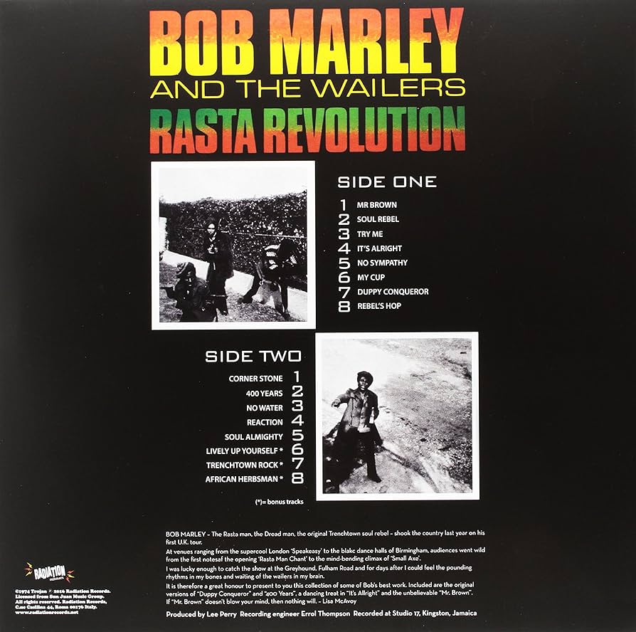 LP" BOB MARLEY / Rasta Revolution