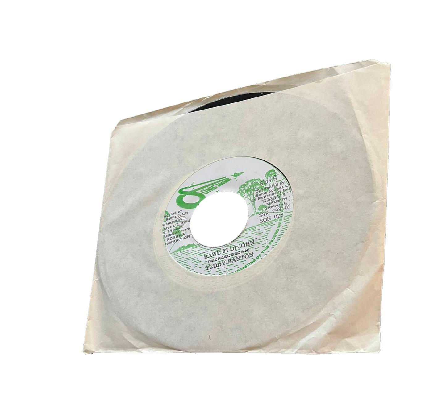 7" TEDDY BANTON / Rawl Fi Di John