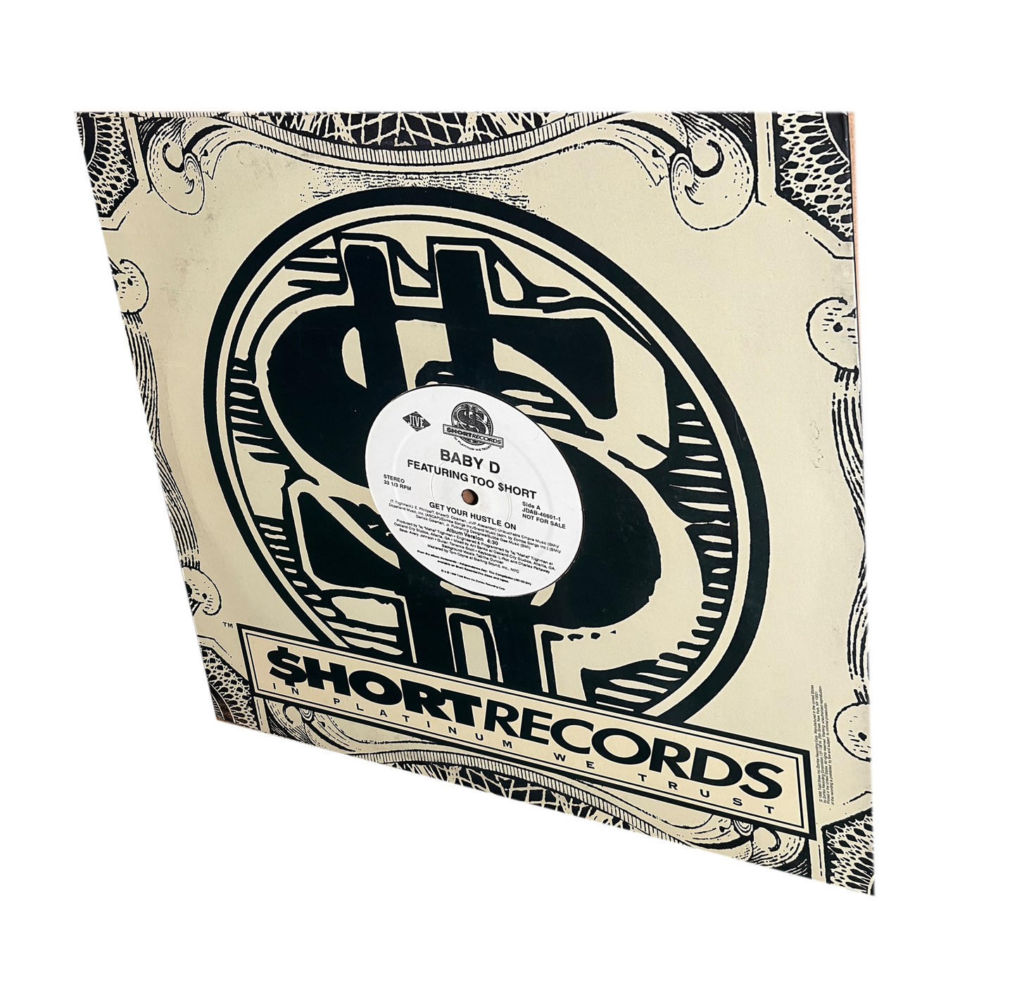 12" BABY D, GET YOUR HUSTLE ON. 1998