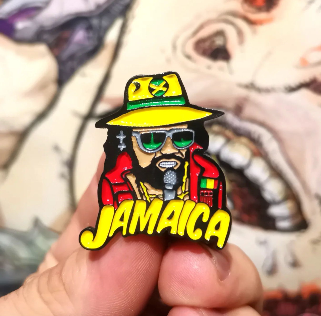 Pin EL JAMAICANO