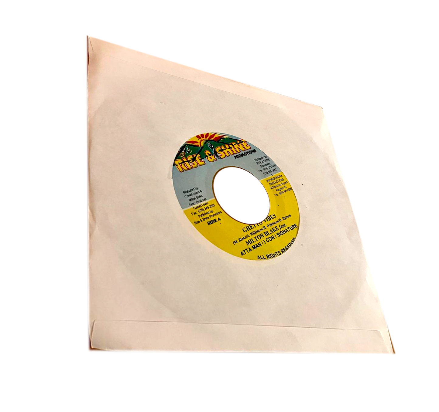 7" Milton Blake - Ghetto Vibes