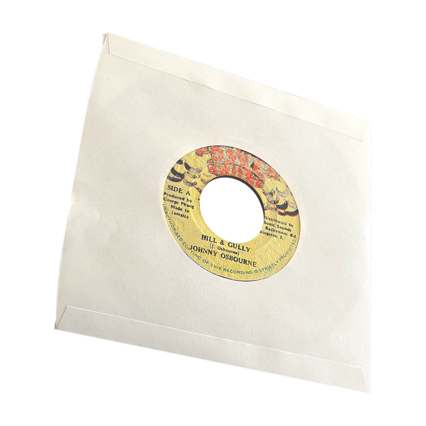 7"Inch Hill & Gully. Johnny Osbourne