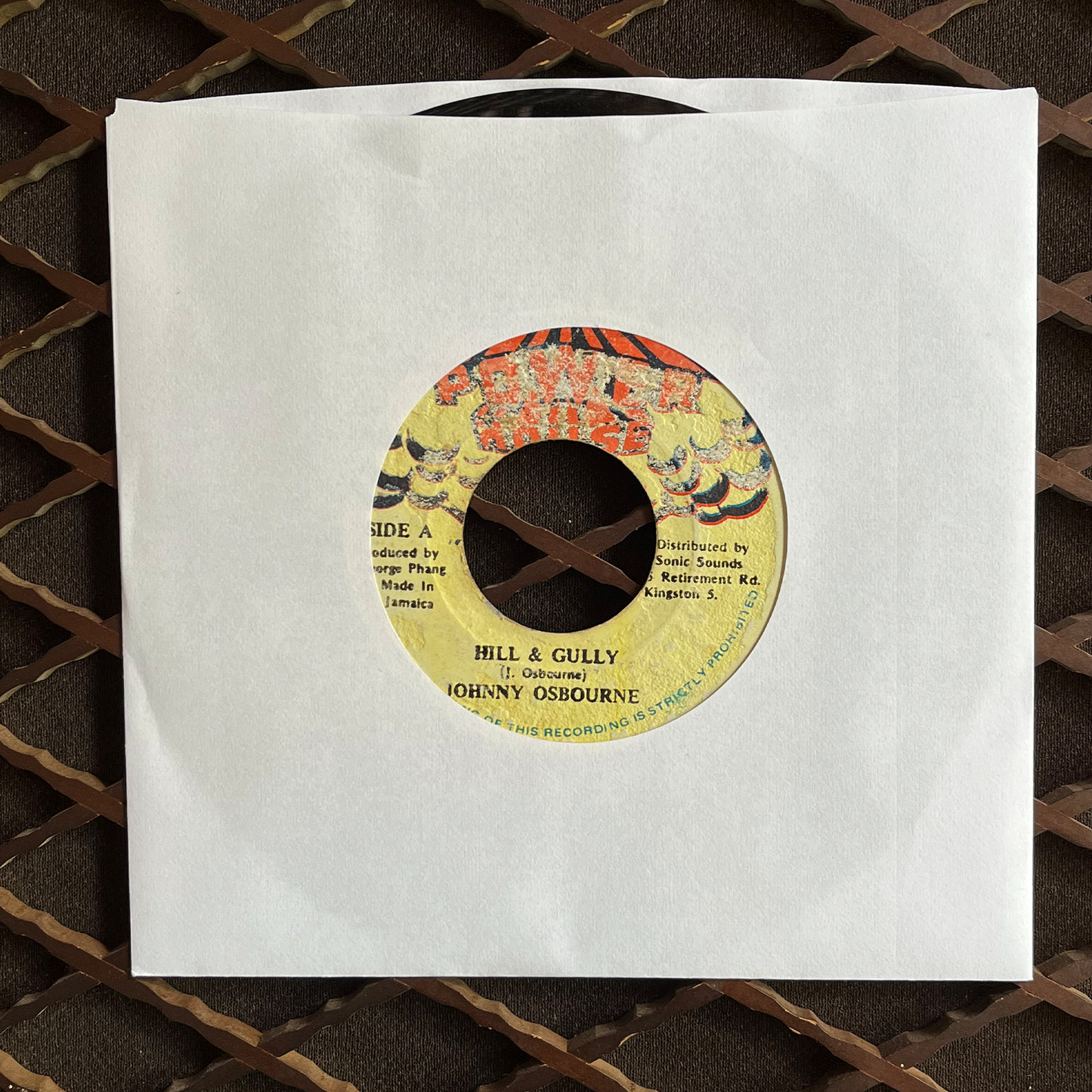 7 " Hill & Gully, JOHNNY OSBOURNE