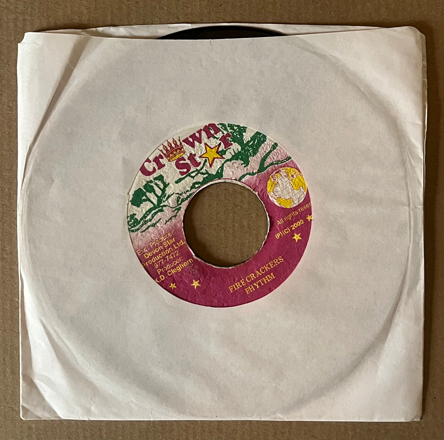 7" Inch Fire Crackers Rhtym,