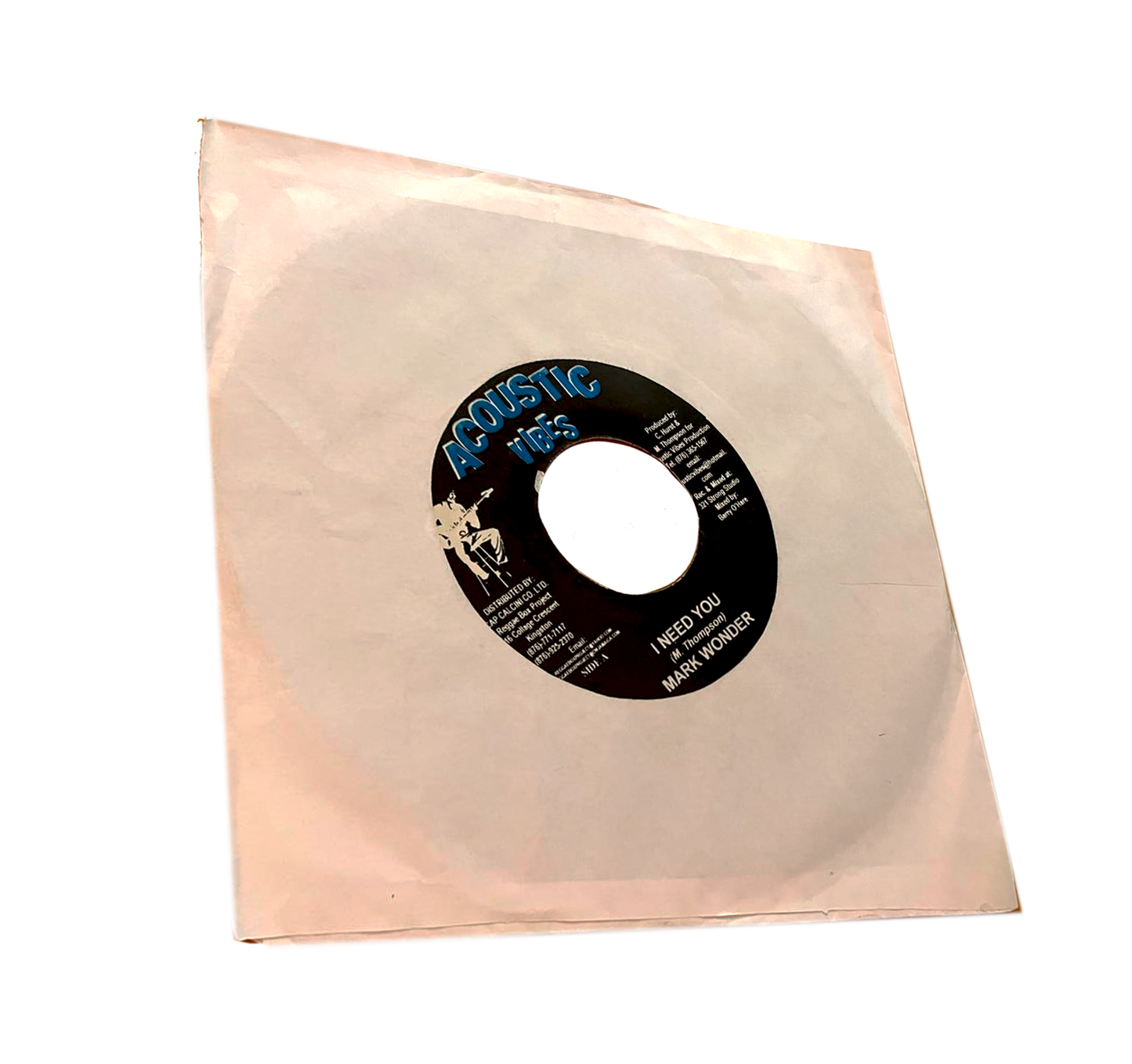 7" Mark Wonder - I Need You