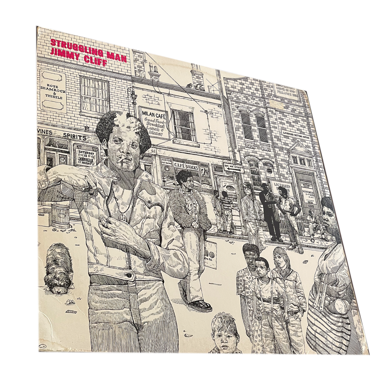 LP" JIMMY CLIFF Struggling Man, 1974.