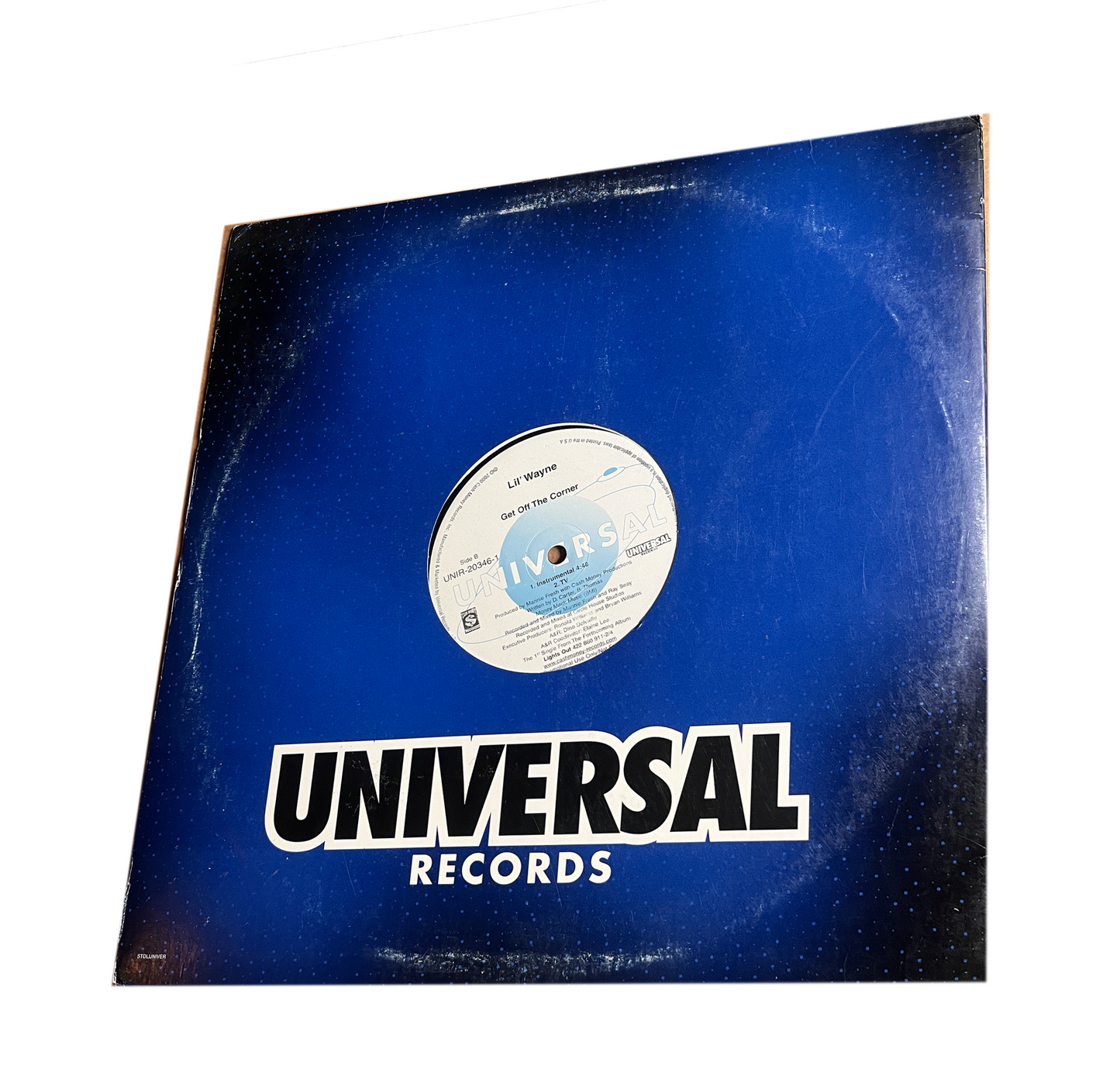 12" LIL´WAYNE, GET OFF THE CORNER. 2002