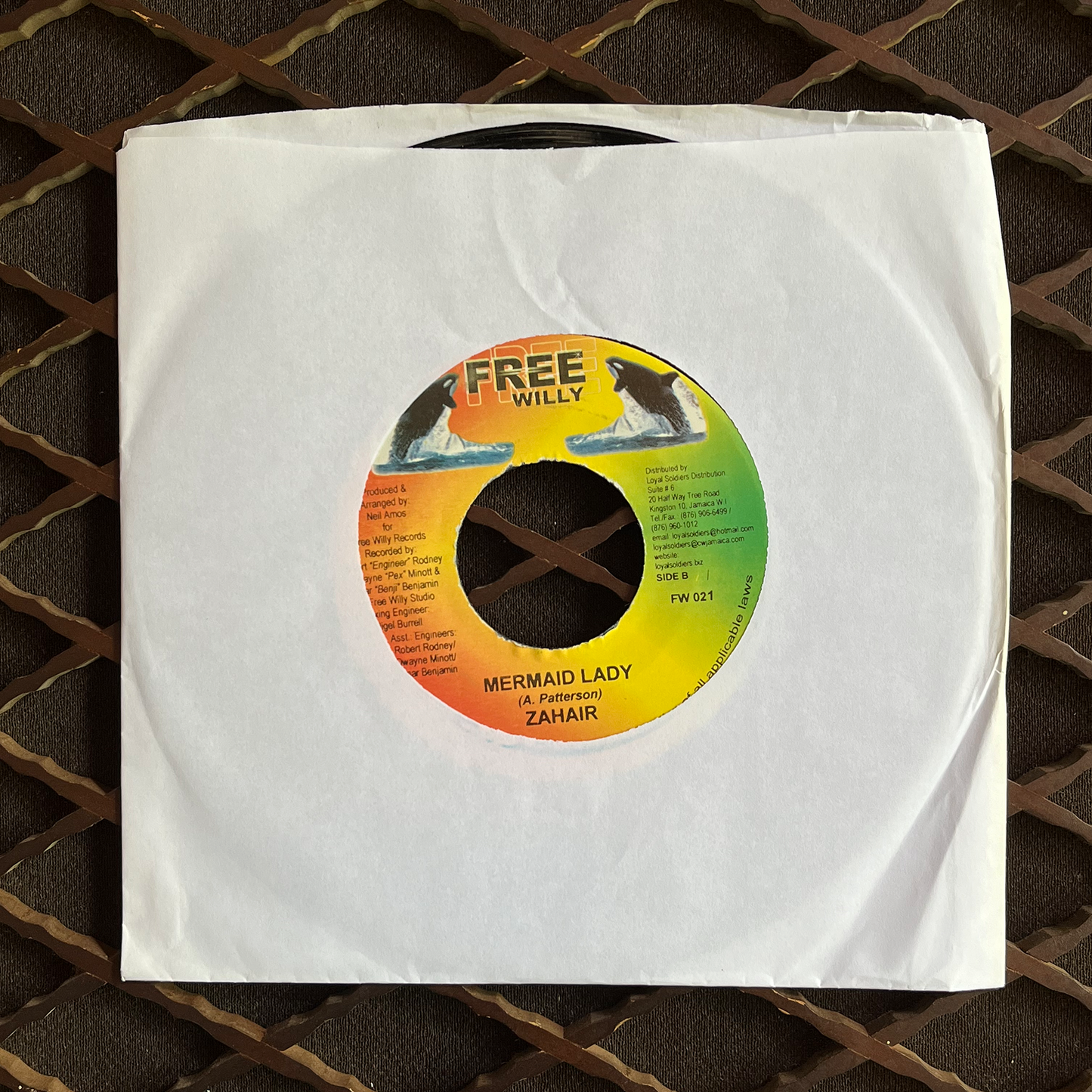 7" Knock, Knock , RICHIE SPICE.