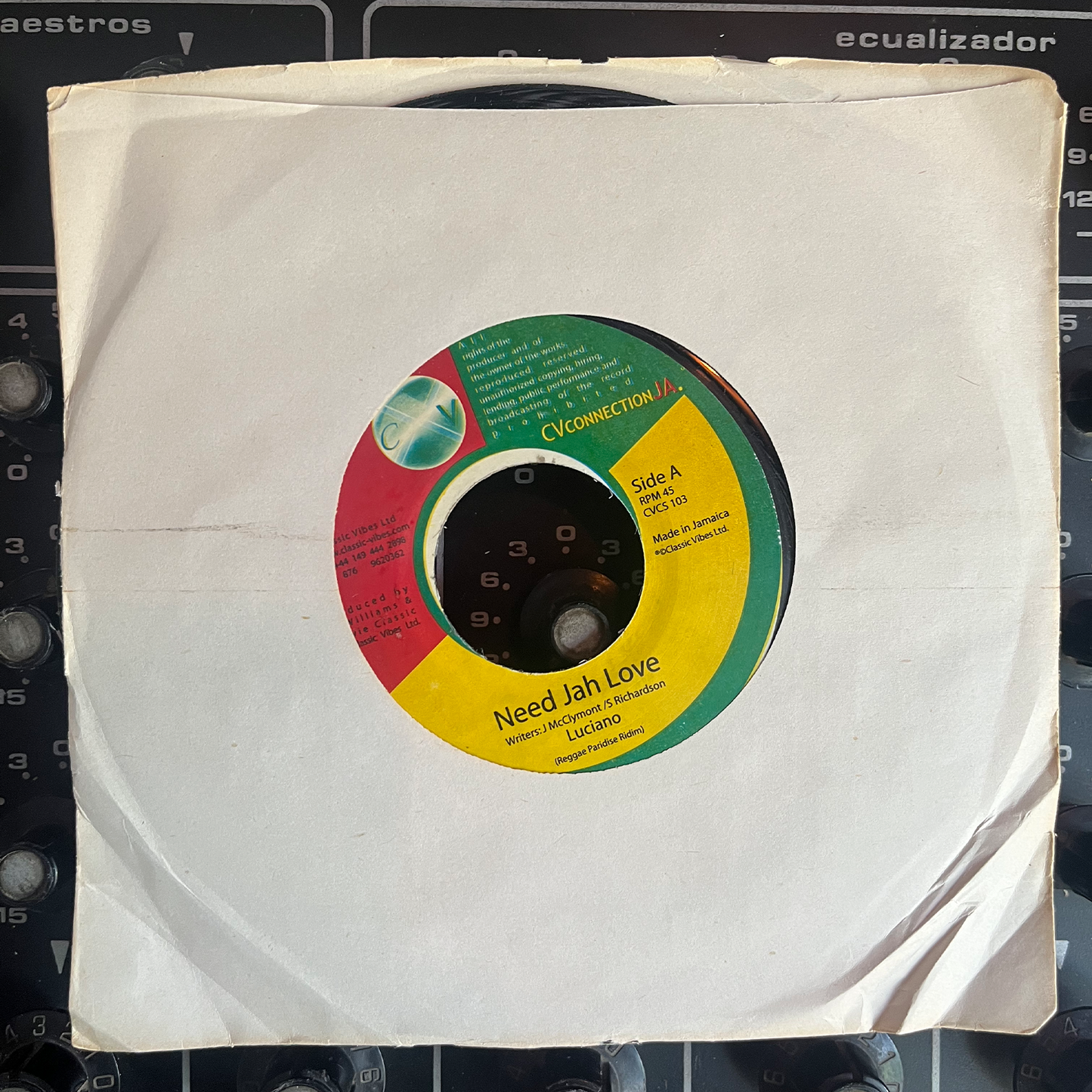 7" Inch LUCIANO, Need Jah Love.