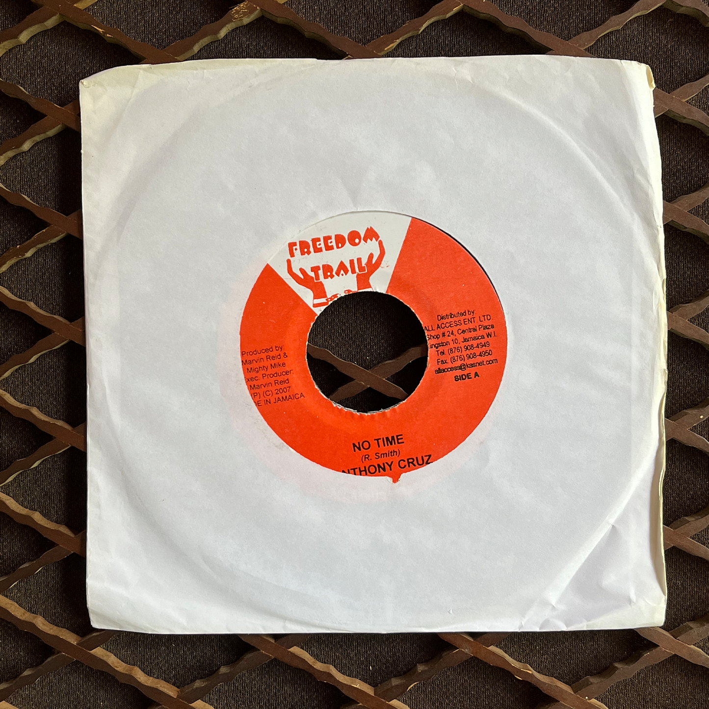 7 " No Time , ANTHONY CRUZ