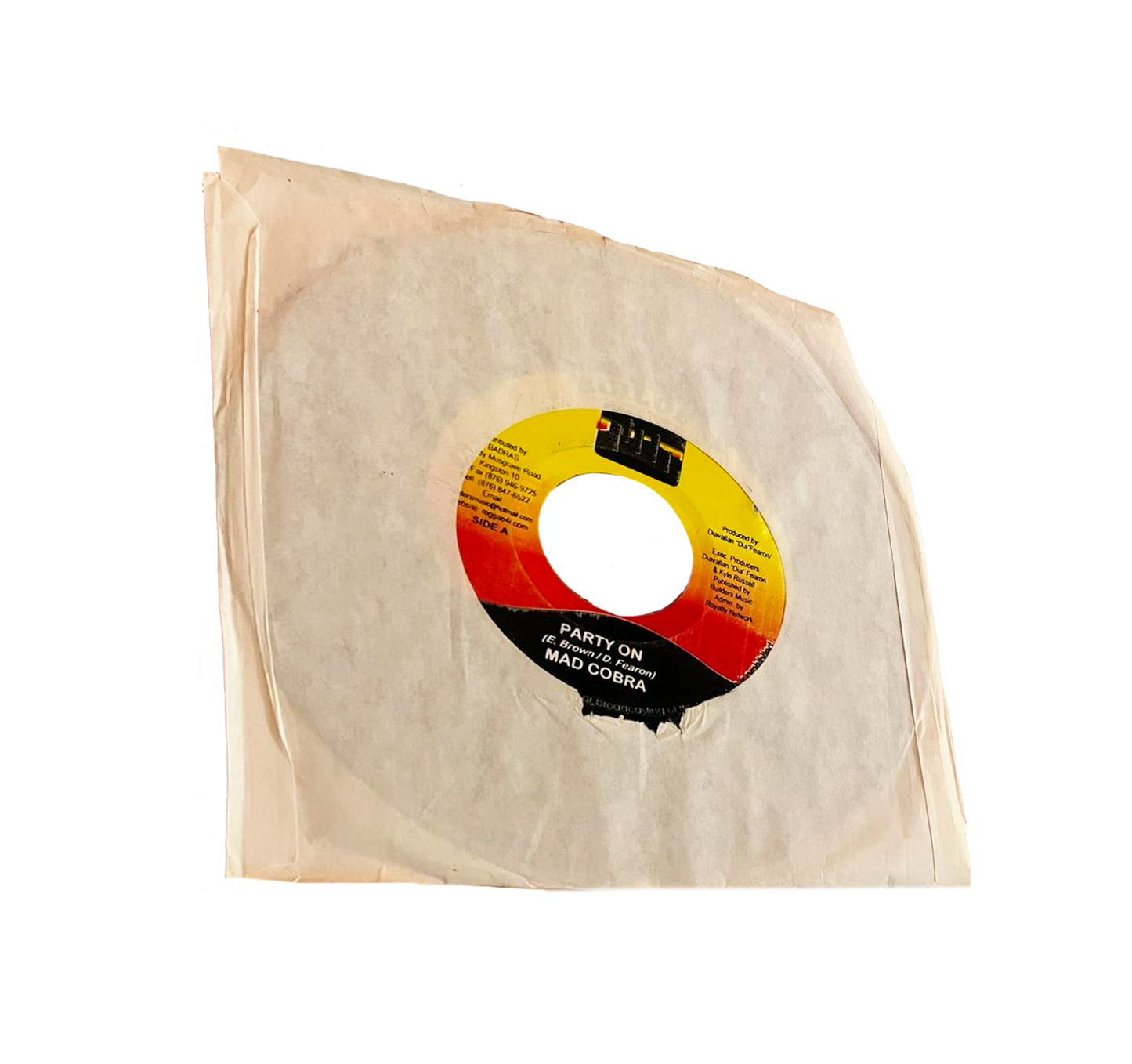 7" Mad Cobra - Party On