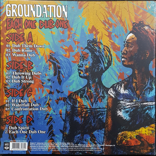 2LP" GROUNDATION / Each One Dub One