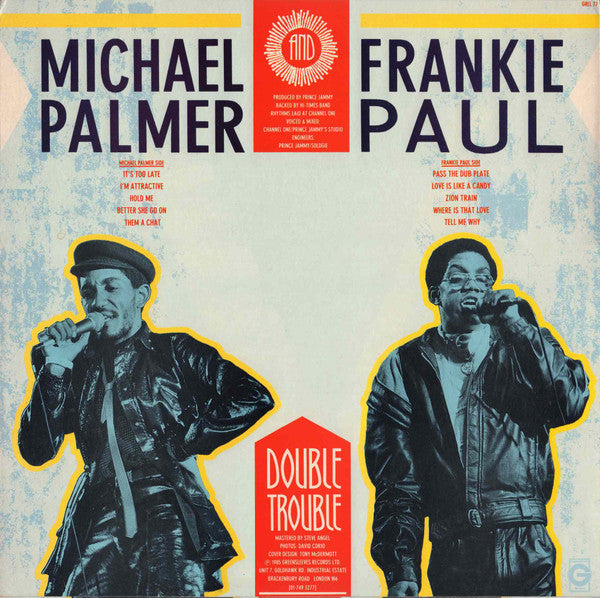 LP" FRANKIE PAUL & MICHAEL PALMER / Double Trouble