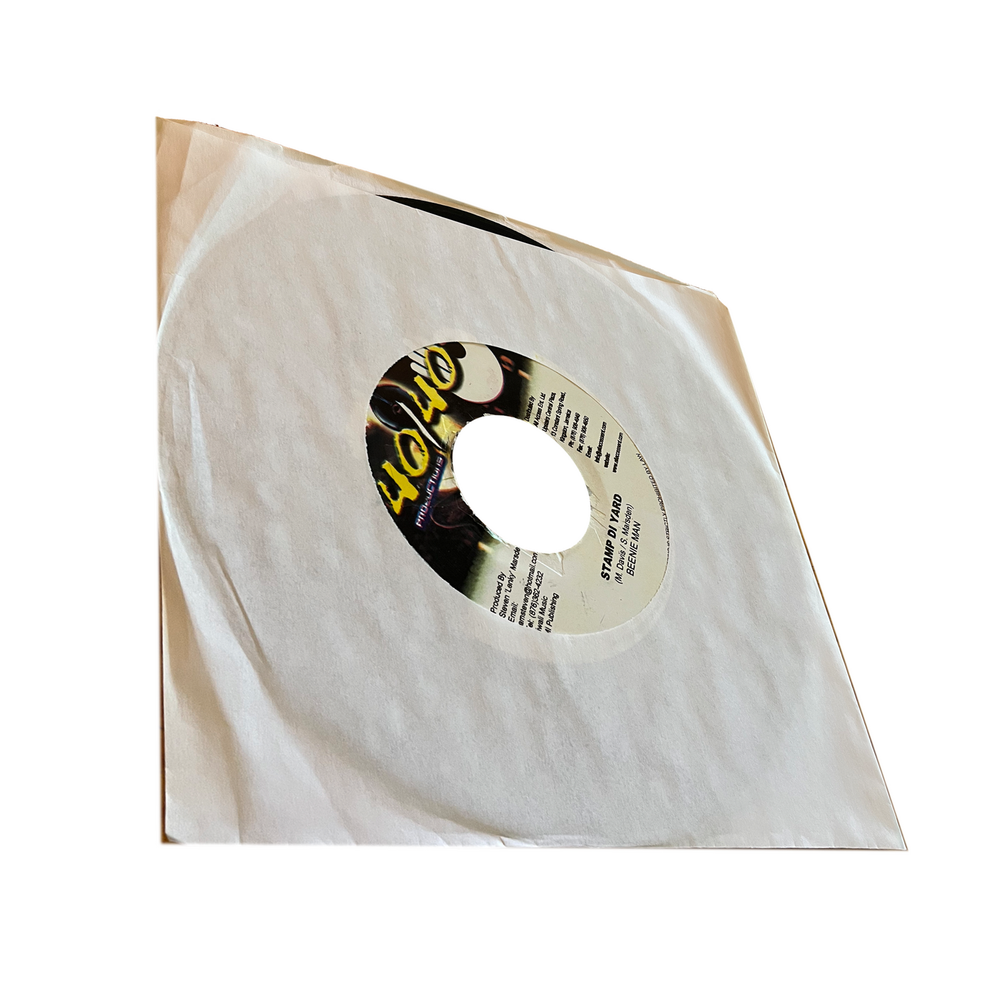 7"Inch BEENIE MAN - Stamp Di Yard