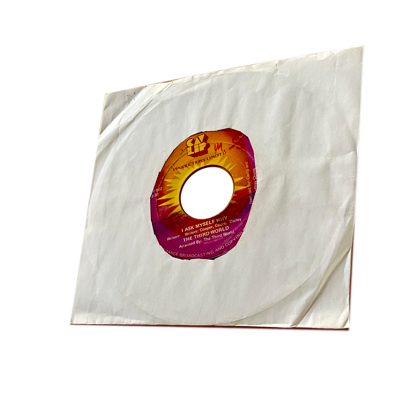 7" The Third World - I Ask MySelf Why