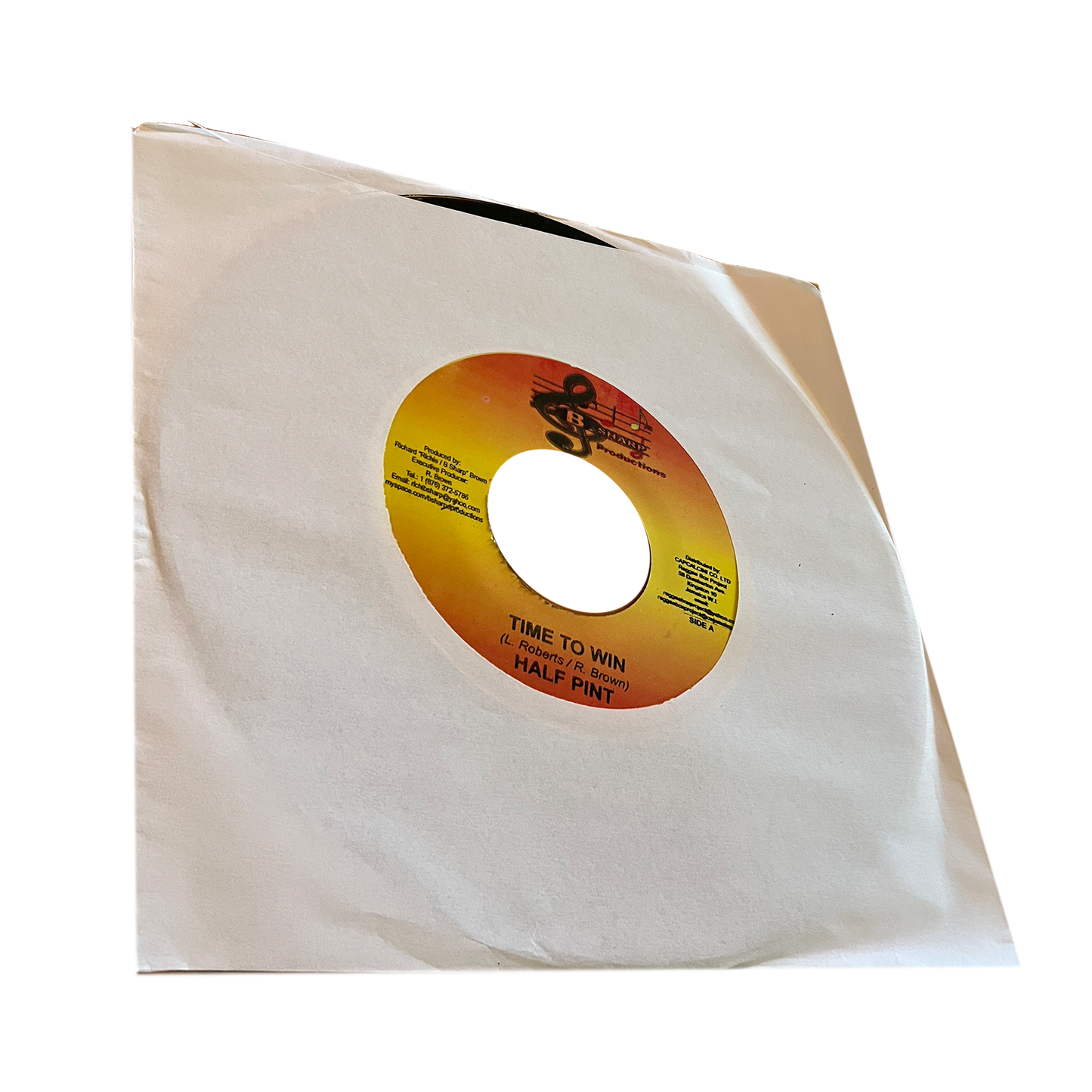 7"inch- HALF PINT - Time to Win