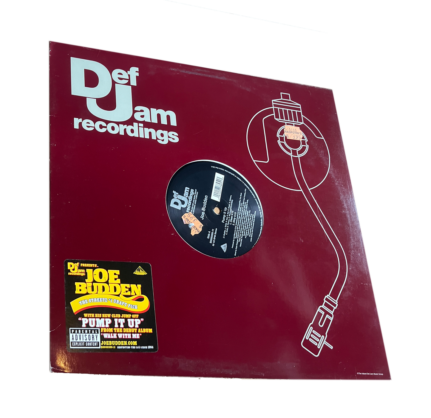 12" JOE BUDDEN, Pump it up. DefJAm recordings, 1984.