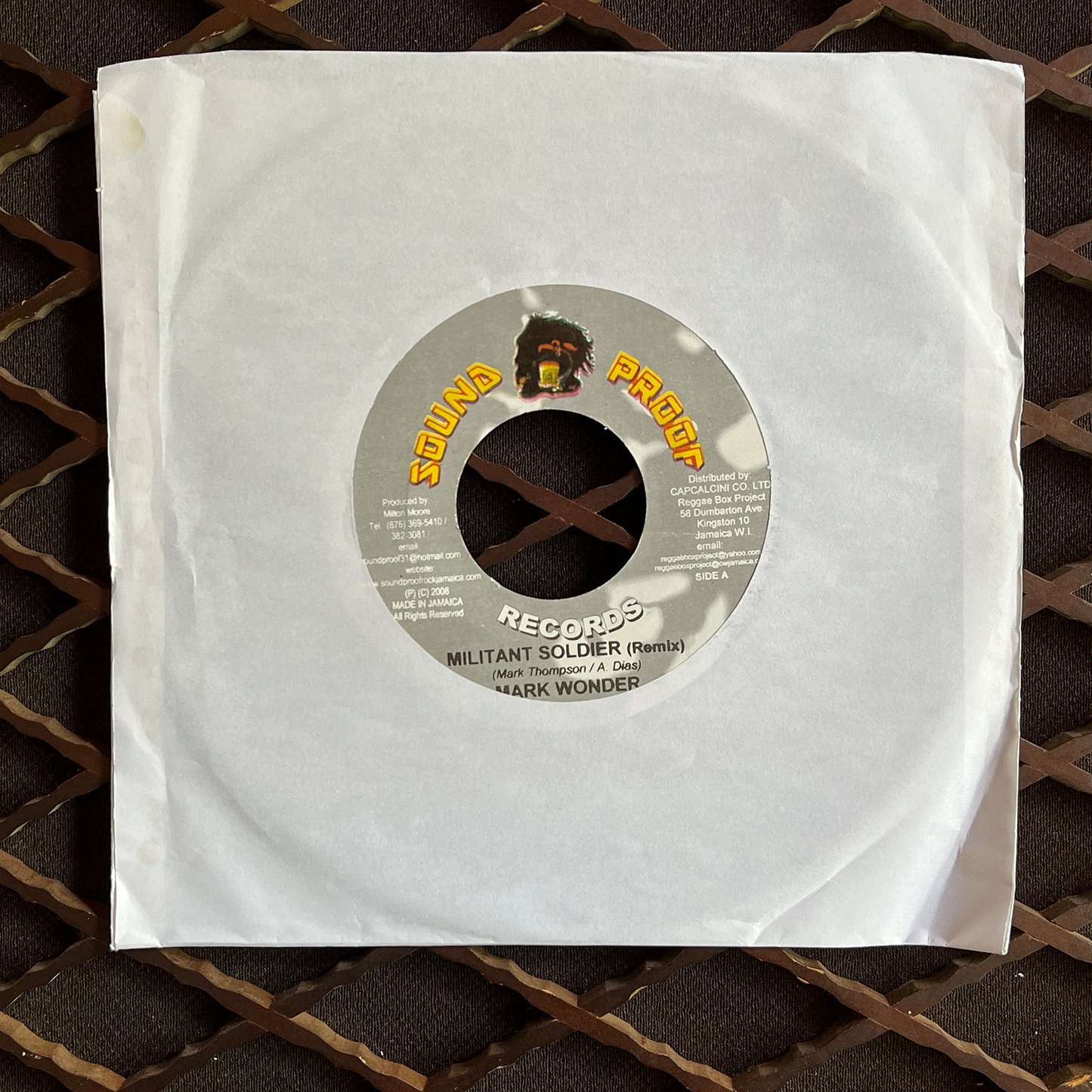 7 " Militant Soldier, MARK WONDER
