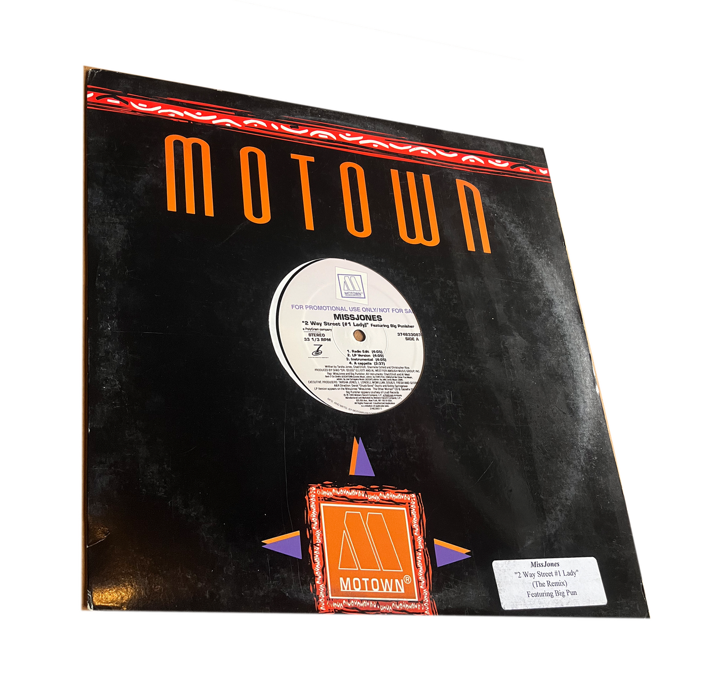 12" MISS JONES, "2 way Street" 1998
