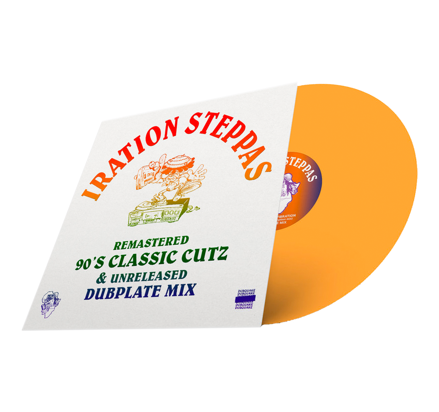 12" IRATION STEPPAS & OBF / HIGH RISE VIBRATIONS / Edición Limitada a Color