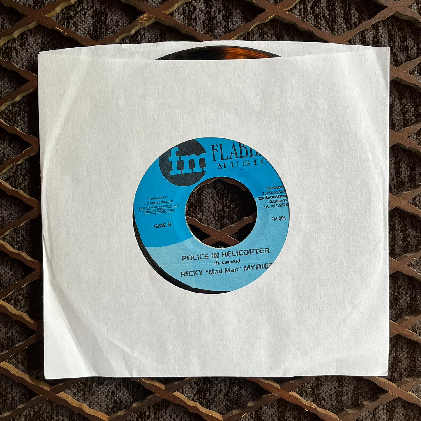 7 " Police in Helicopter, RICKY MYRIES