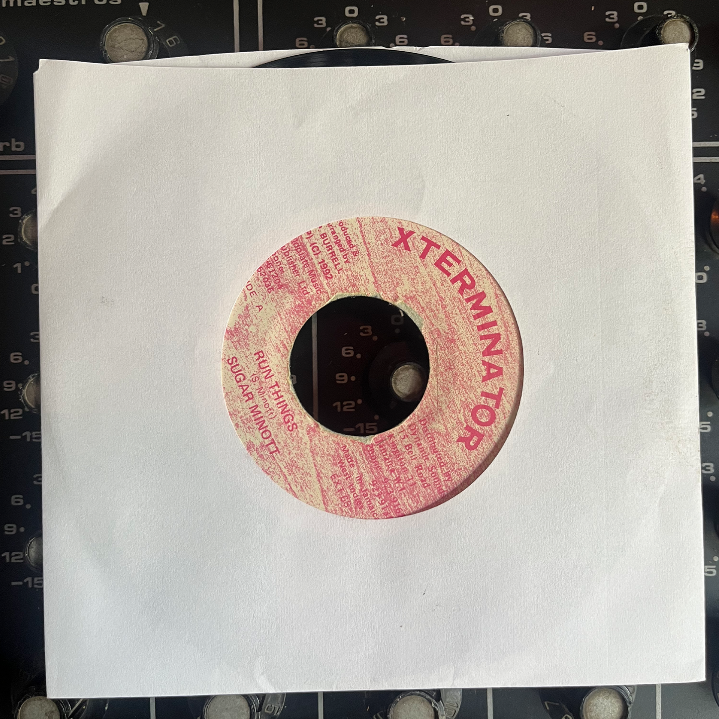 7" Inch SUGAR MINOTT, Run Things