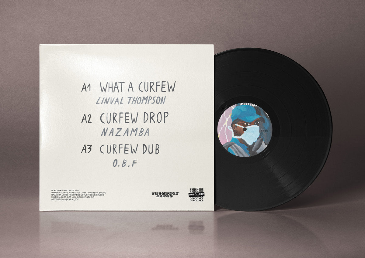 12" NAZAMBA, LINVAL THOMPSON & OBF , CURFEW.