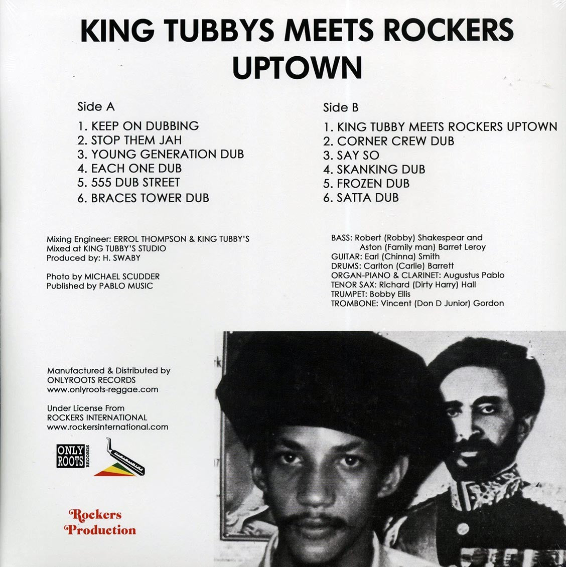 LP" AGUSTUS PABLO / King Tubbys Meets Rockers Uptown