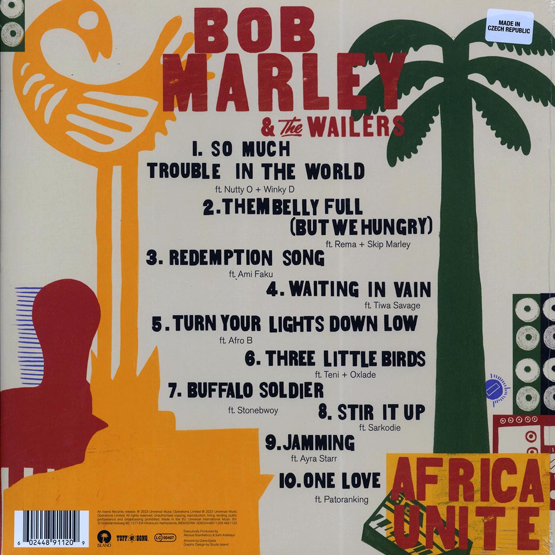 LP" BOB MARLYEY - Africa Unite