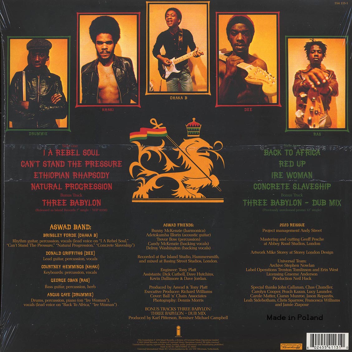 LP" ASWAD - Black Story Series