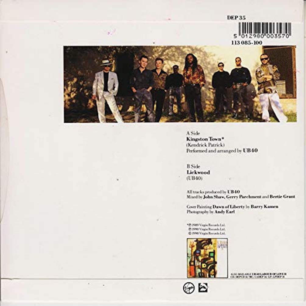 7" Inch  Ub40 - Kingston Town