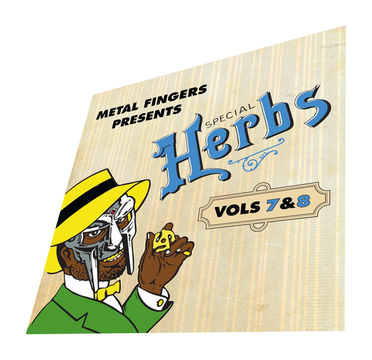 2xLP" Metal Fingers Presents: Special Herbs Volume 7 & 8 SKY BLUE