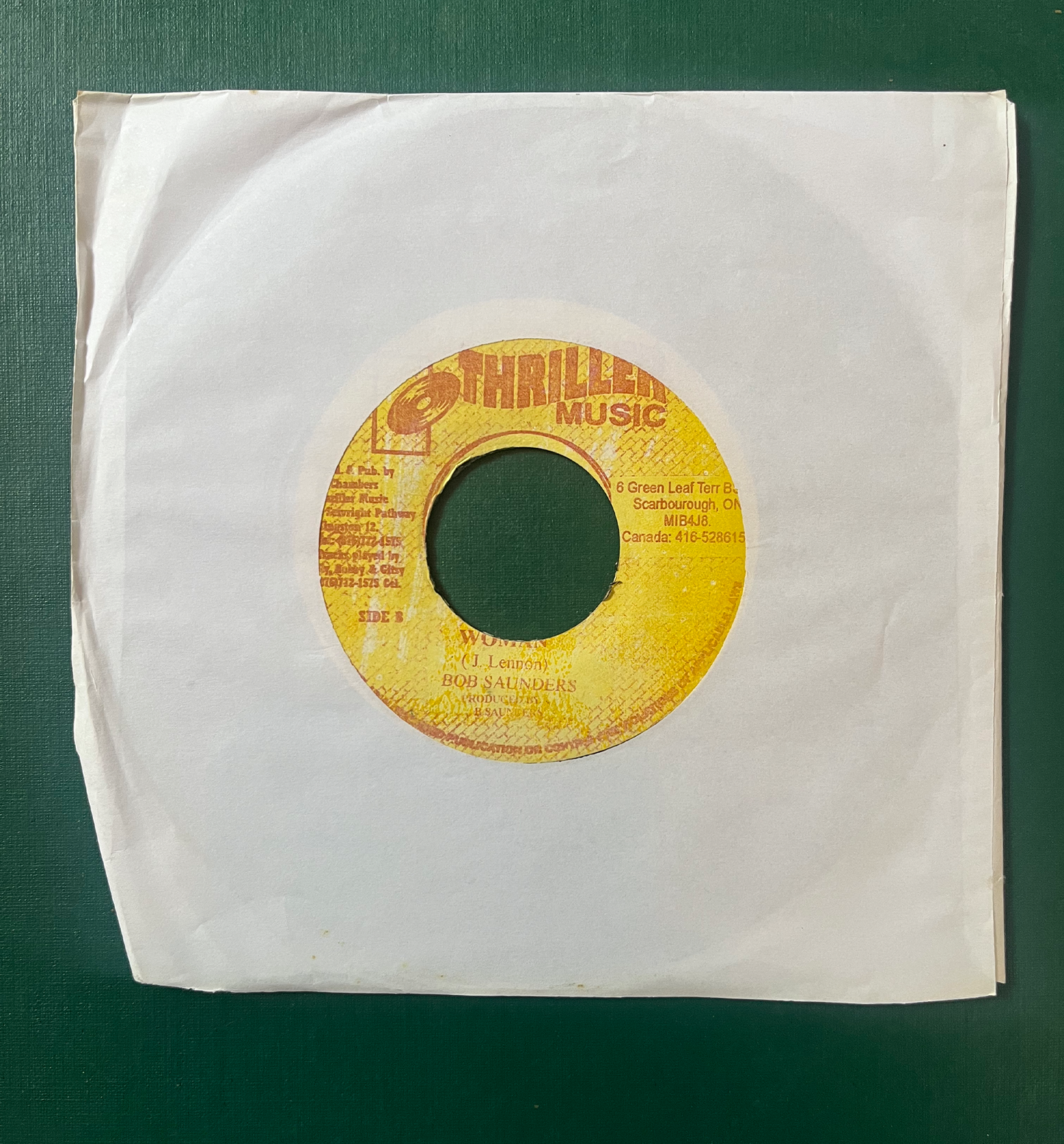 7" Woman, Bob Saunders.