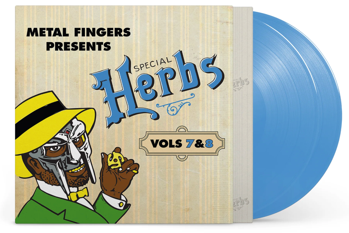 2xLP" Metal Fingers Presents: Special Herbs Volume 7 & 8 SKY BLUE