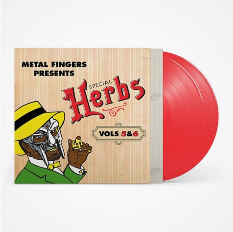 2xLP" Metal Fingers Presents: Special Herbs Volume 5&6 "APPLE RED"