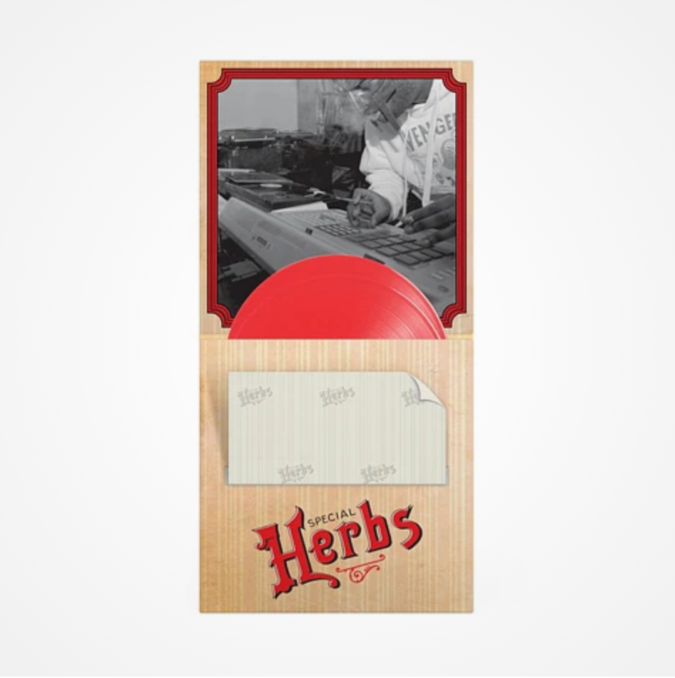 2xLP" Metal Fingers Presents: Special Herbs Volume 5&6 "APPLE RED"