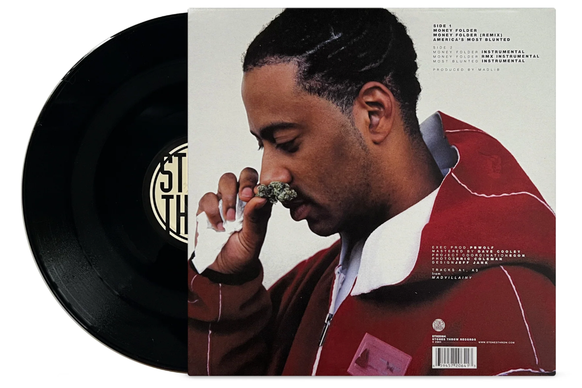12"  MF DOOM & Madlib. “Money Folder”