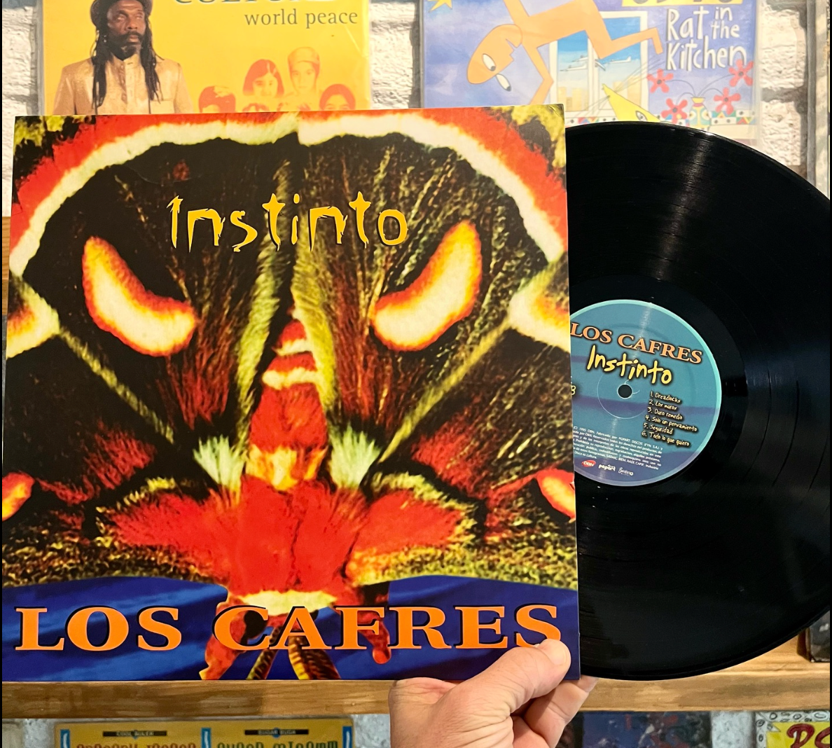 LP" Los Cafres , INSTINTO