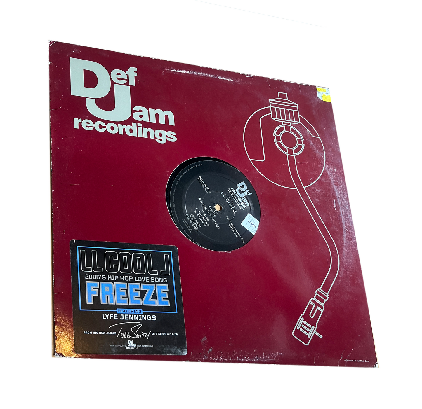 12" LL COOL J, FREEZE. 2006 DefJam recordings.