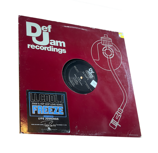 12" LL COOL J, FREEZE. 2006 DefJam recordings.